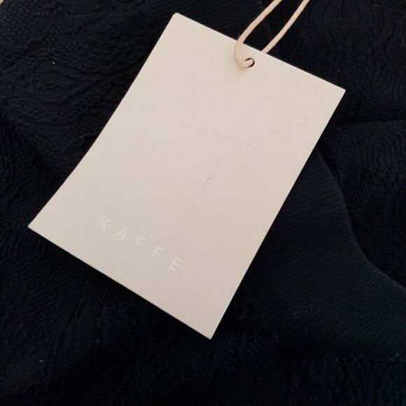 Kaffe Black Medium Tanja Seamless Mini Skirt NWT - Picture 10 of 10